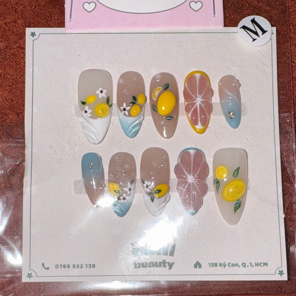 Lemon Press On’s 🍋💙